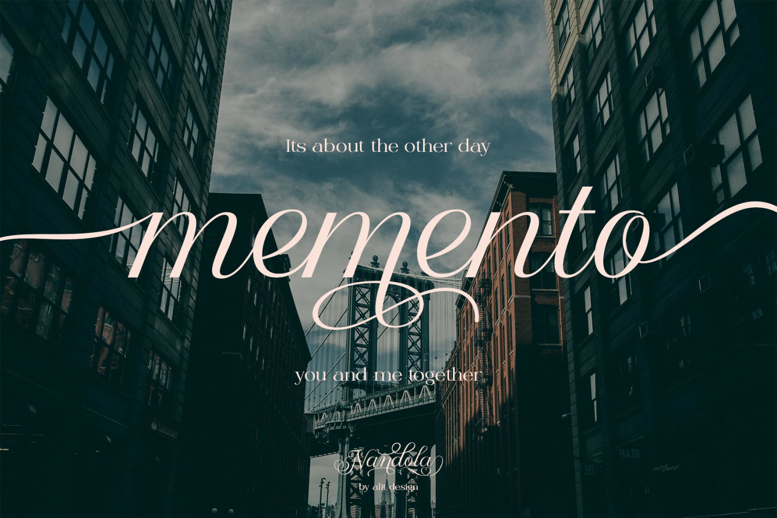 Nandola Typeface Nandola Typeface