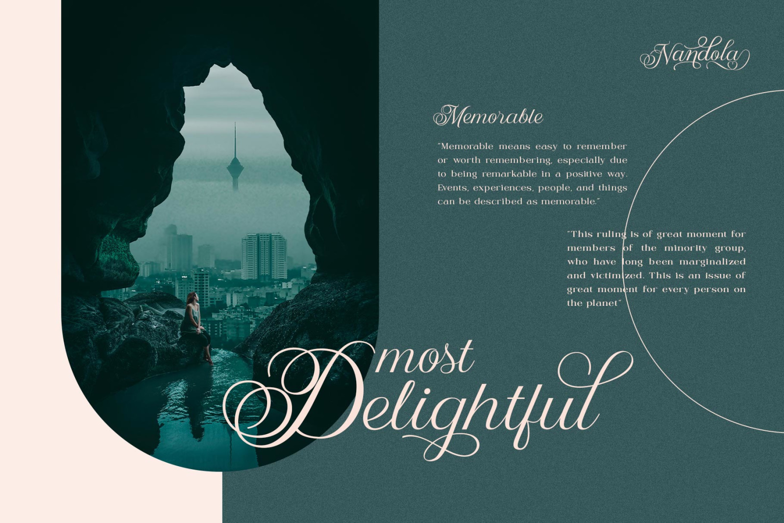 Nandola Typeface