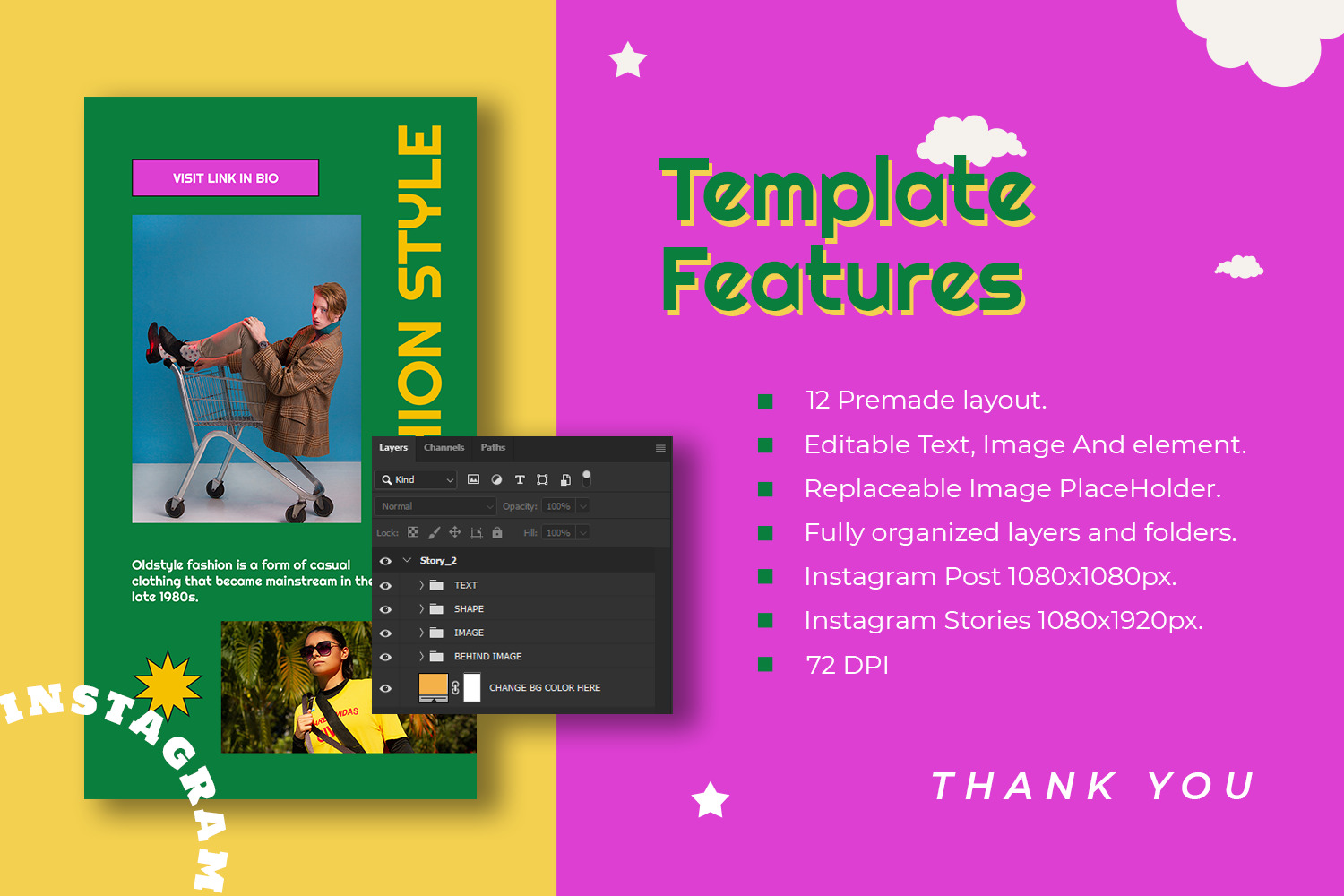 Retiment Instagram Template