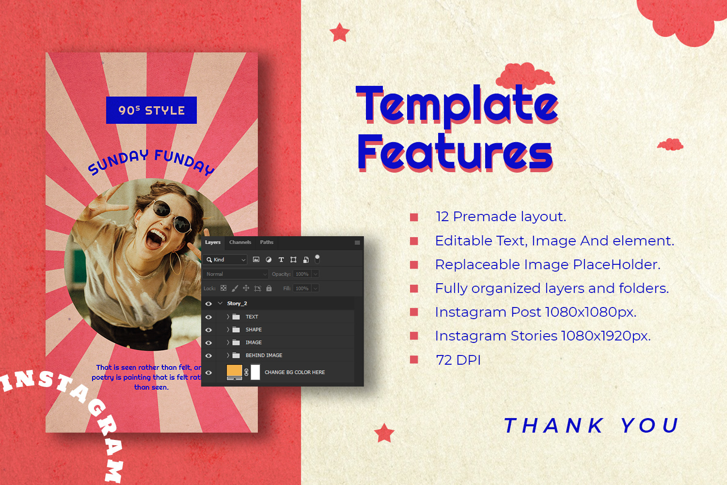 Segione Instagram Template