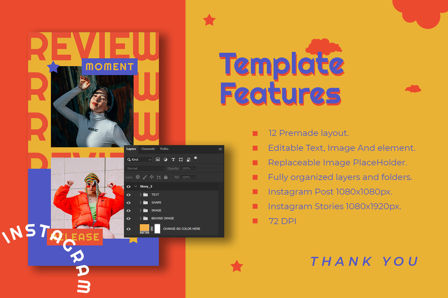 Cucimens Instagram Template Cucimens Instagram Template
