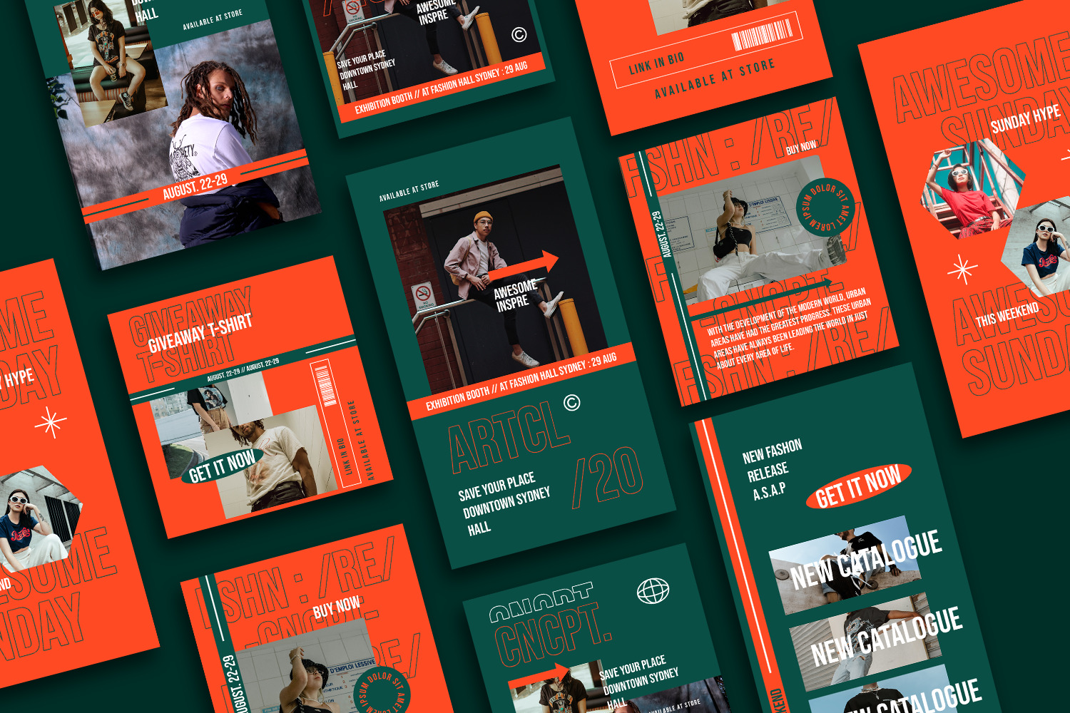 Noranea Instagram Template Noranea Instagram Template