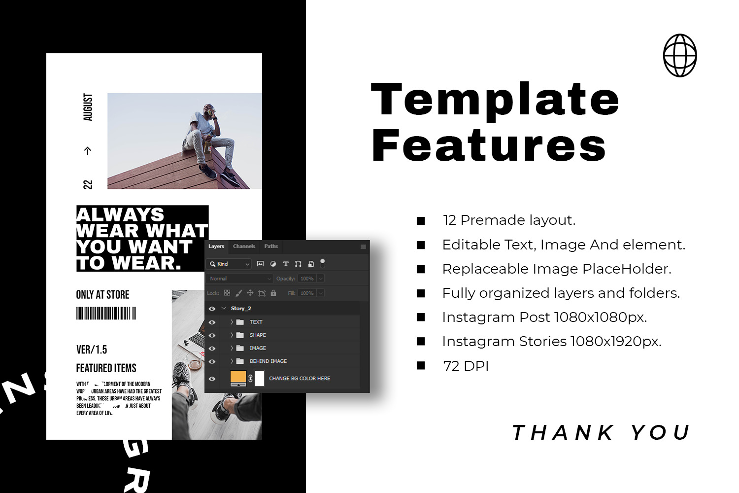 Frenome Instagram Template Frenome Instagram Template