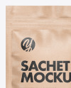 Kraft Paper Sachet Mockup