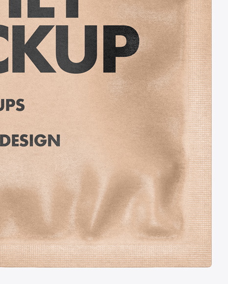 Kraft Paper Sachet Mockup