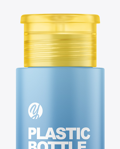 Matte Cosmetic Bottle Mockup