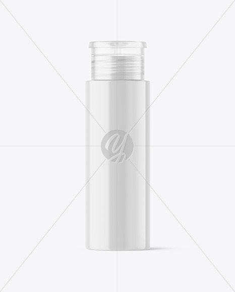 Glossy Cosmetic Bottle Mockup Glossy Cosmetic Bottle Mockup