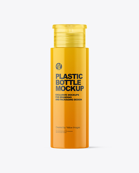 Glossy Cosmetic Bottle Mockup Glossy Cosmetic Bottle Mockup