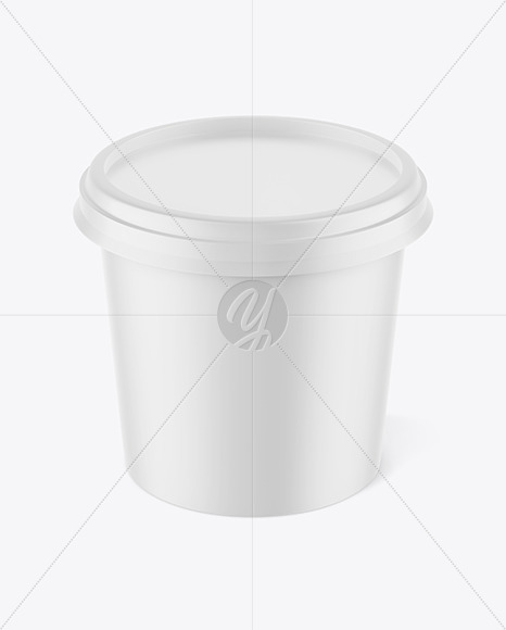 Matte Plastic Cup Mockup