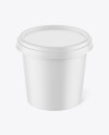 Matte Plastic Cup Mockup