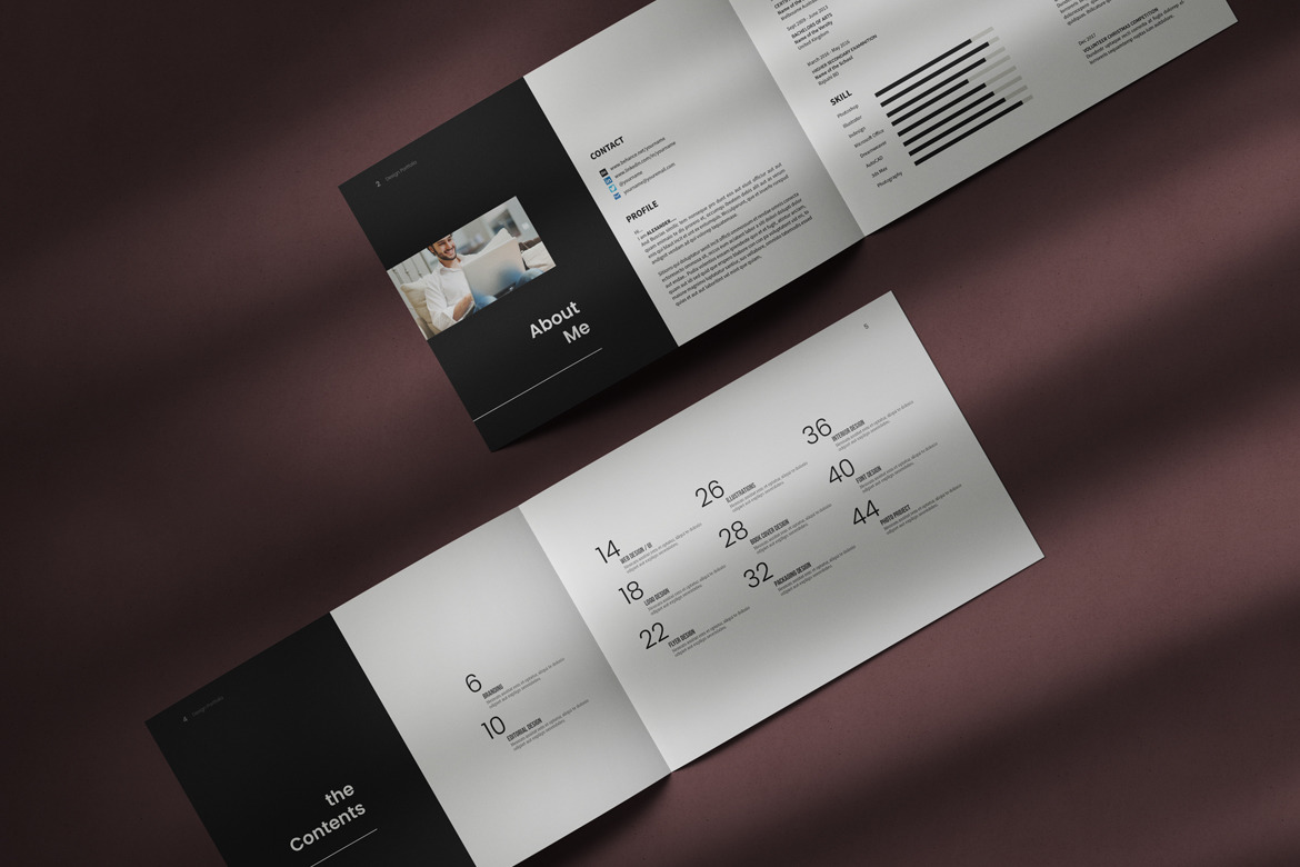 Graphic Design Portfolio Template