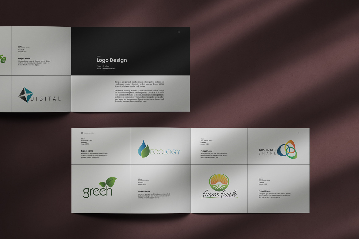 Graphic Design Portfolio Template Graphic Design Portfolio Template