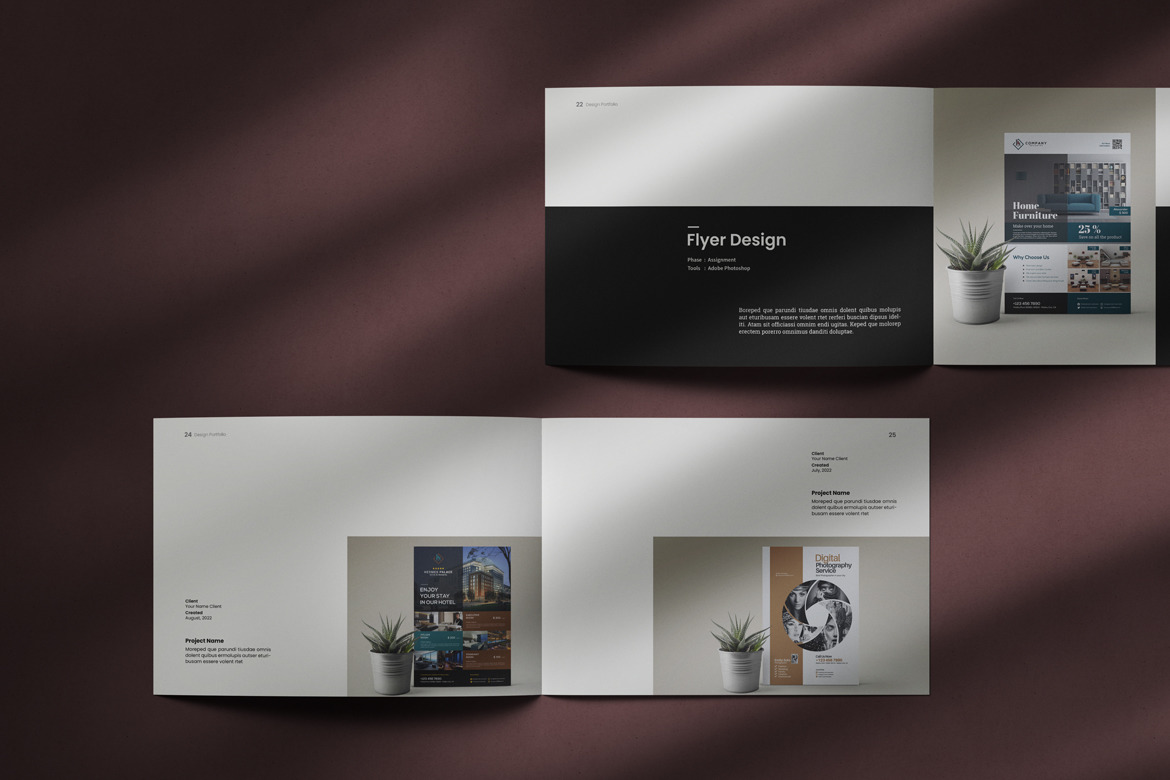 Graphic Design Portfolio Template Graphic Design Portfolio Template