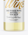 White Wine Bottle Mockup