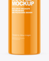 Glossy Plastic Bottle with Pump Mockup Glossy Plastic Bottle with Pump Mockup