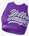 Cheerleader Costume Mockup – Front View