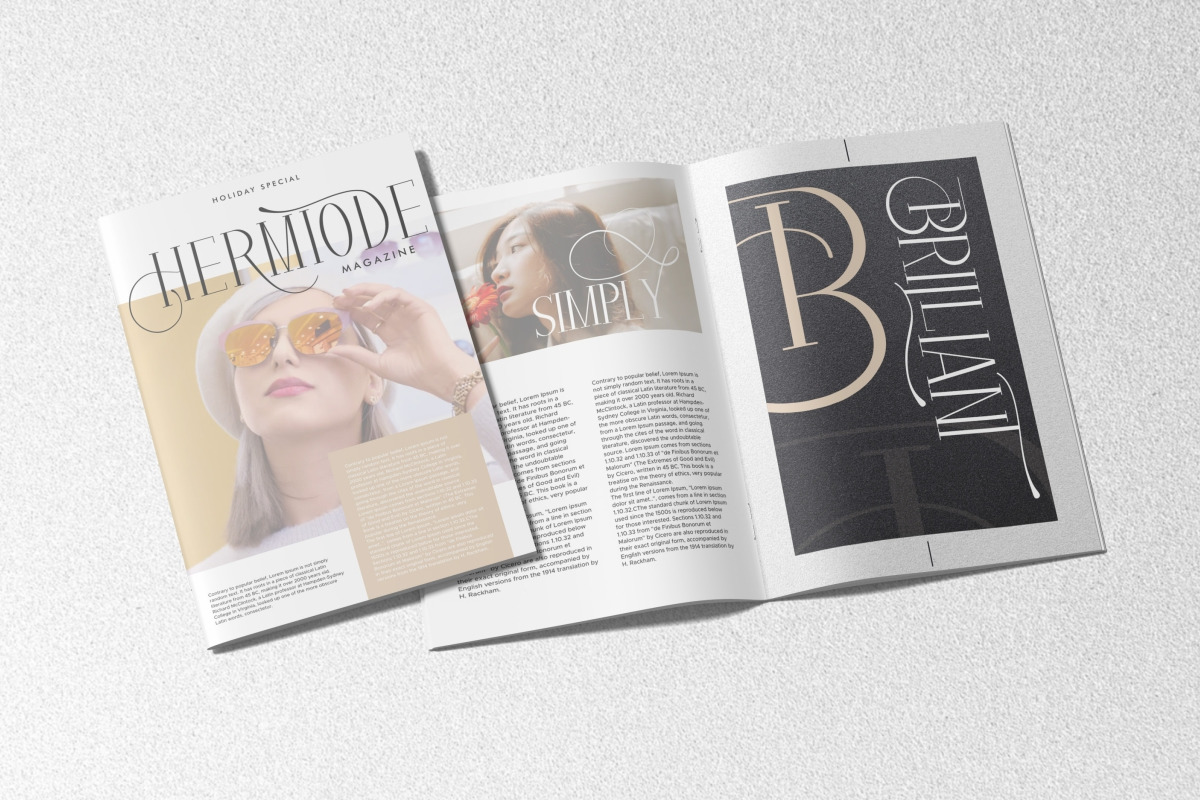 Brockley Luxury Serif Font Brockley Luxury Serif Font