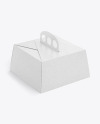 Kraft Paper Box w/ Handle Mockup
