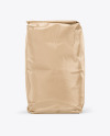 Glossy Kraft Bag Mockup