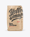 Glossy Kraft Bag Mockup