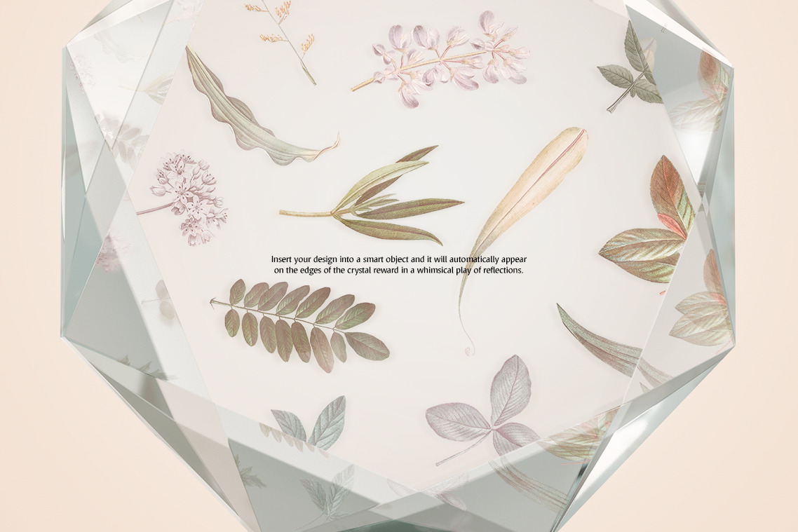 Glass Award Mockups Glass Award Mockups