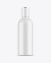 Matte Plastic Cosmetic Bottle Mockup