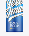Matte Plastic Cosmetic Bottle Mockup
