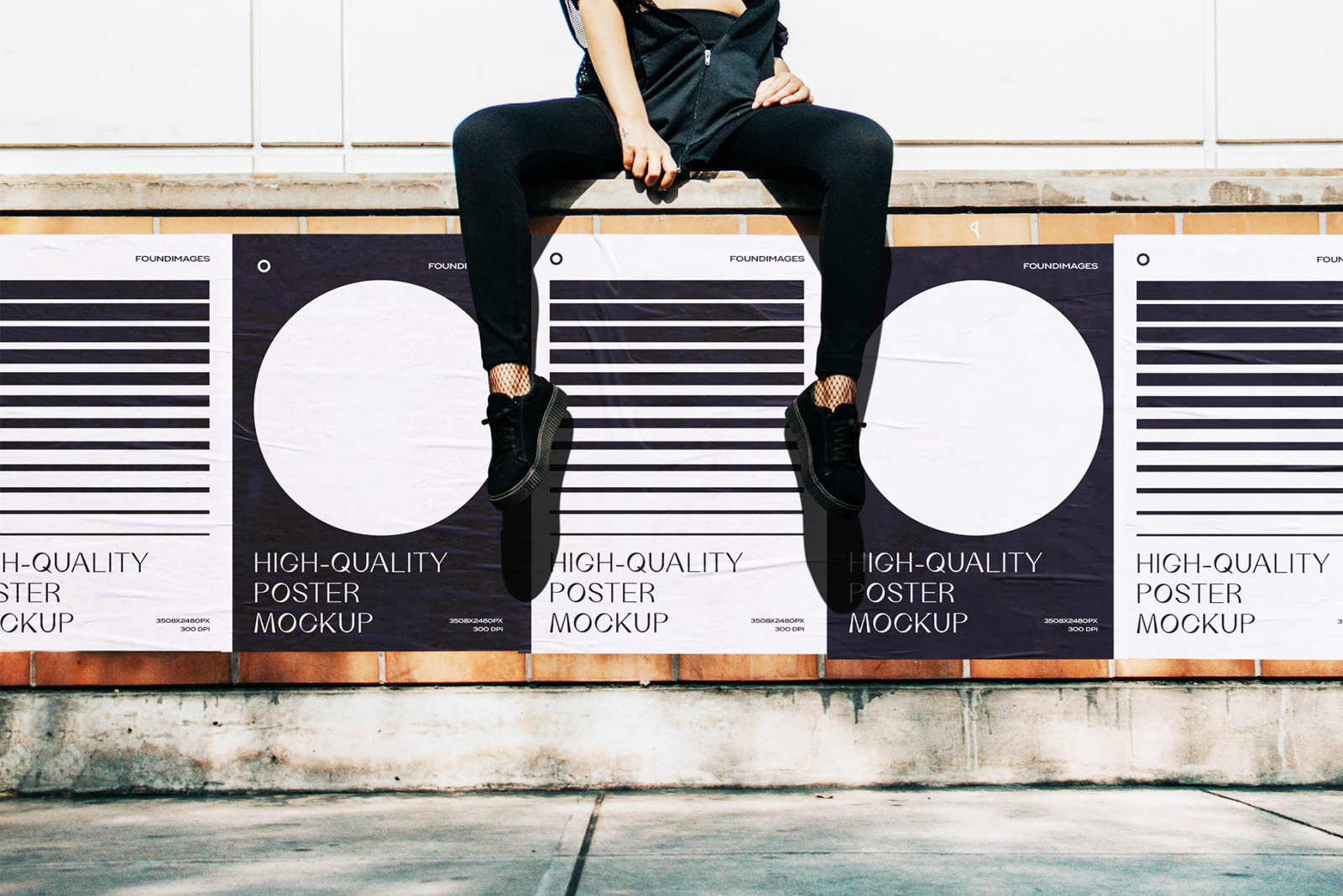 34 poster mockup bundle glued vol.3 34 poster mockup bundle glued vol.3