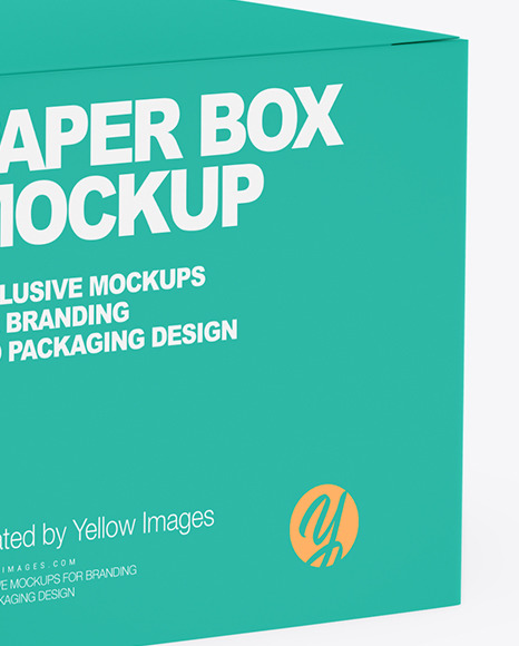 Metallic Cosmetic Jar with Paper Box Mockup