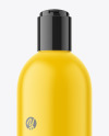 Matte Plastic Cosmetic Bottle Mockup