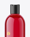 Blue Plastic Cosmetic Bottle Mockup Blue Plastic Cosmetic Bottle Mockup