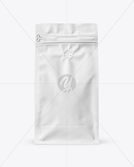 Matte Coffee Bag Mockup