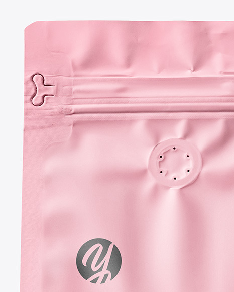 Matte Coffee Bag Mockup