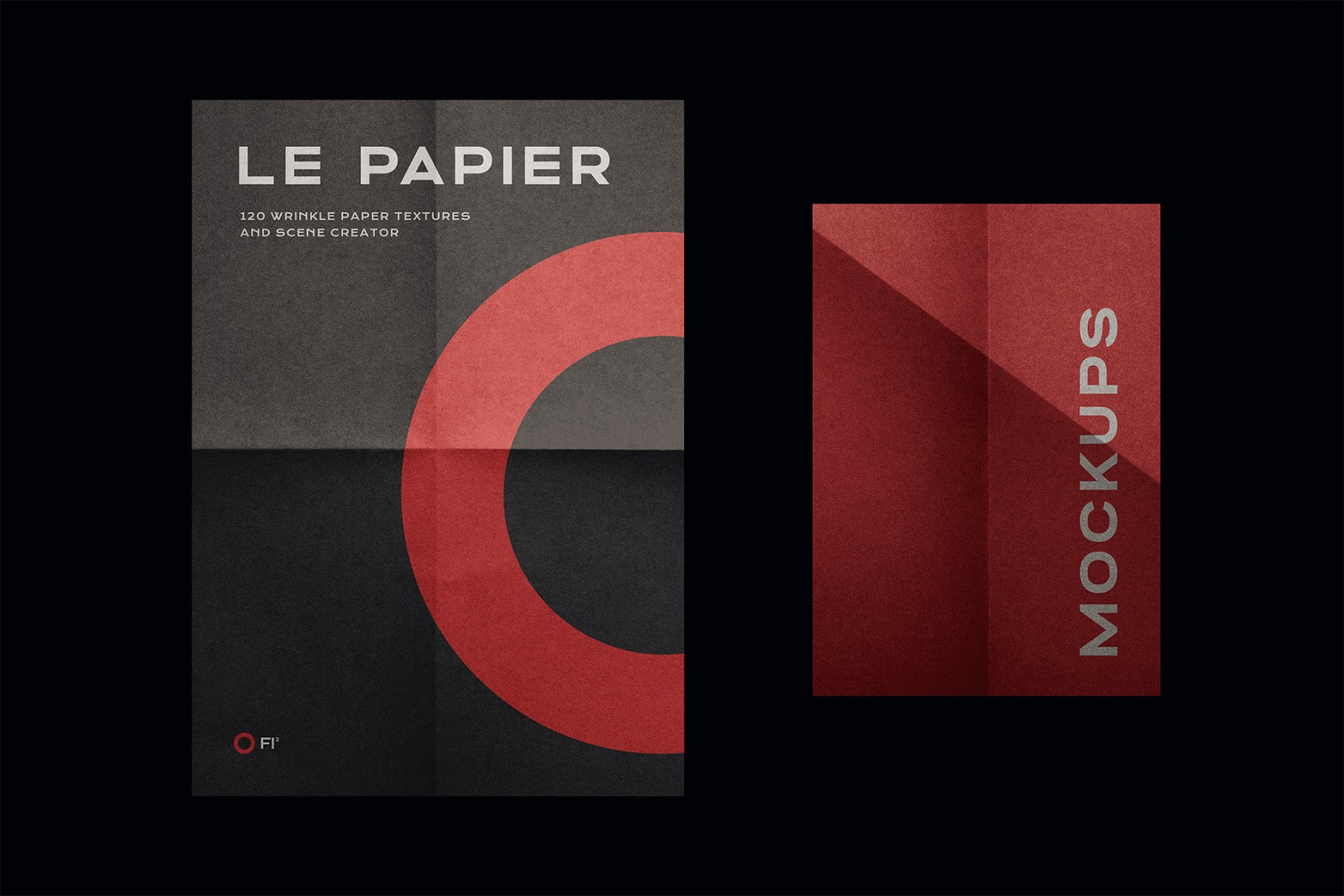 Wrinkle Paper Mockup Branding Bundle Wrinkle Paper Mockup Branding Bundle