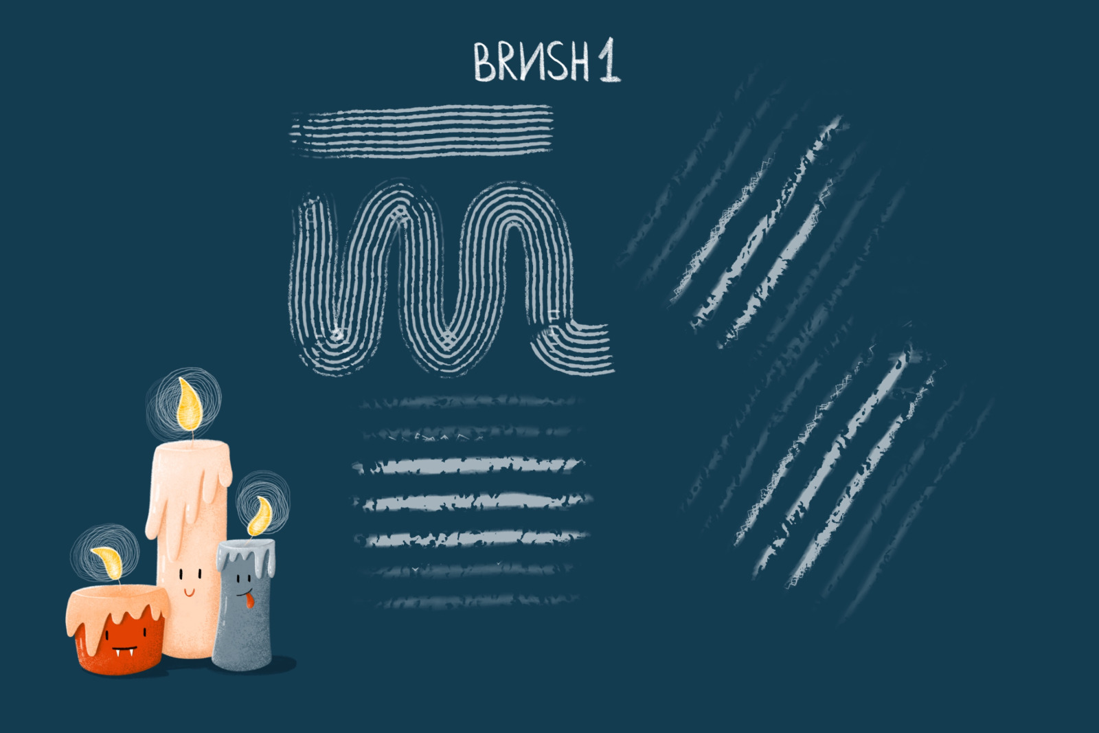 Paint brushes in Procreate "Halloween" Paint brushes in Procreate "Halloween"