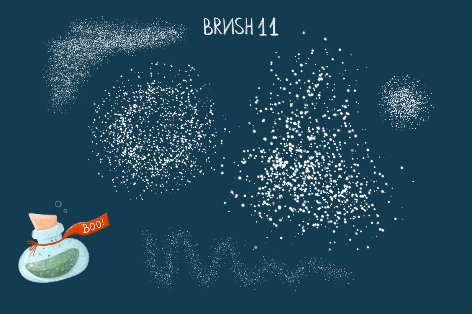 Paint brushes in Procreate "Halloween" Paint brushes in Procreate "Halloween"