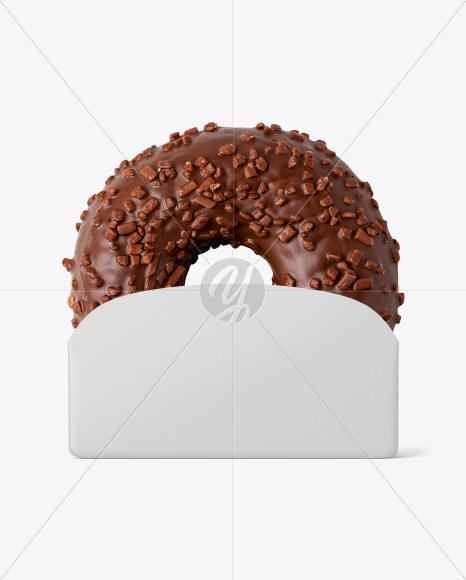 Donut with Holder Mockup