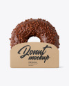 Donut with Holder Mockup