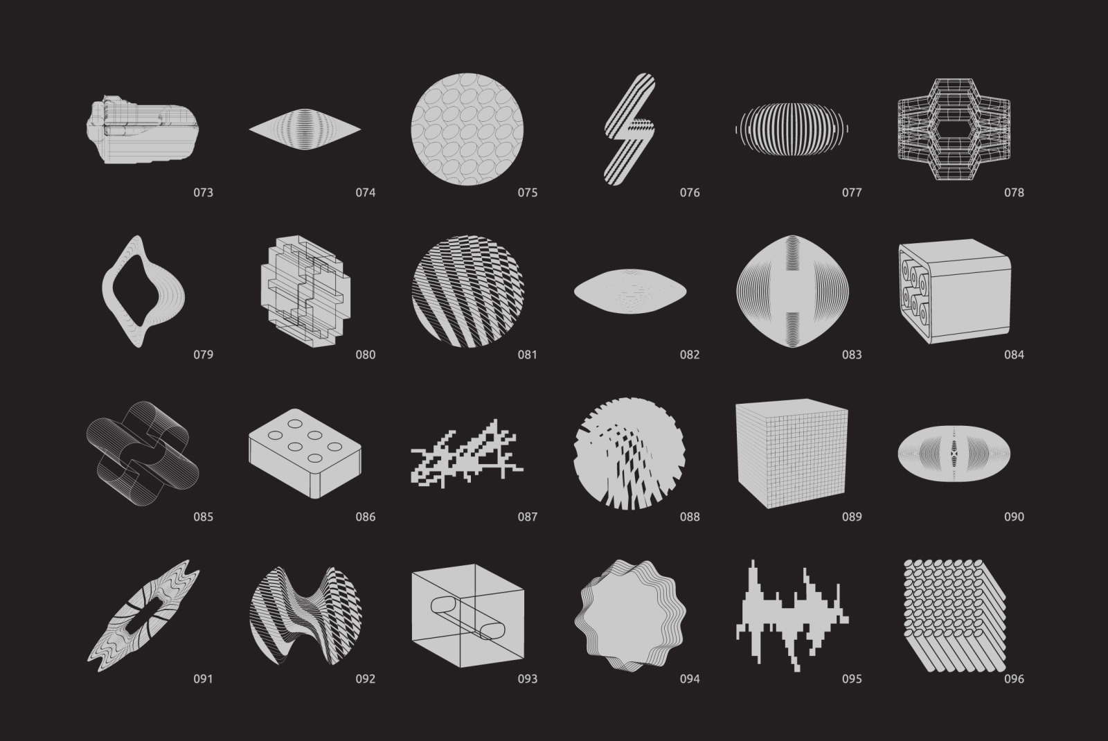 Brutalism. Vector Shapes Brutalism. Vector Shapes
