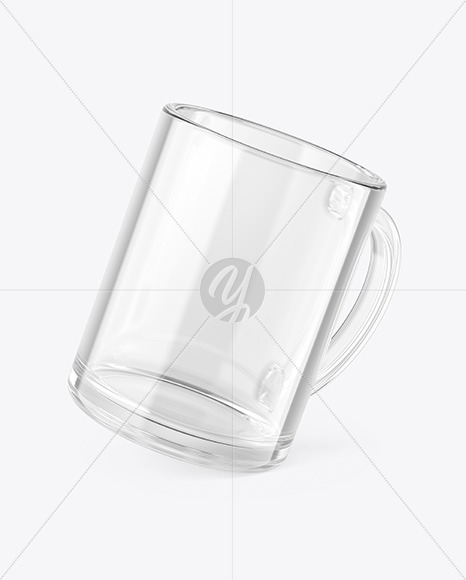 Clear Glass Mug Mockup