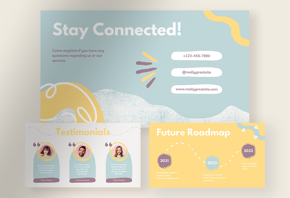 Smooth Baby Simple Abstract Pitch Deck Presentation Smooth Baby Simple Abstract Pitch Deck Presentation