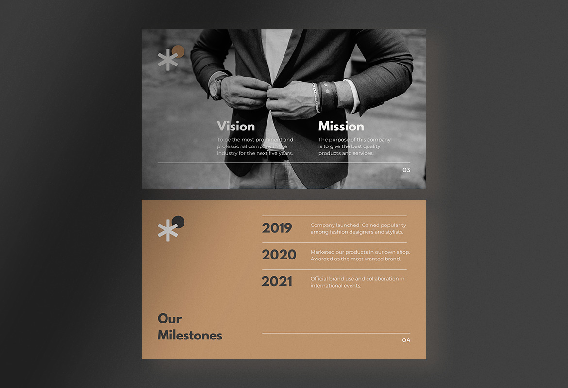 Muddy Minimalist Company Profile Presentation Muddy Minimalist Company Profile Presentation