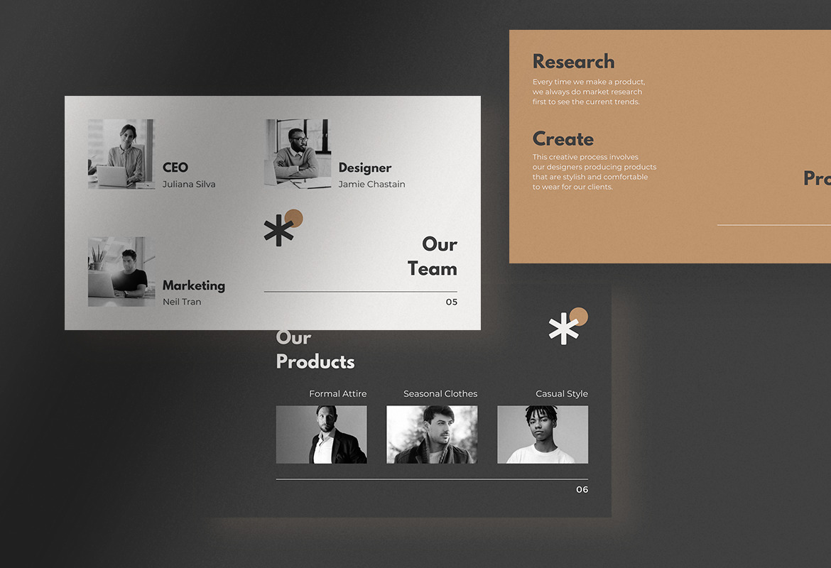 Muddy Minimalist Company Profile Presentation