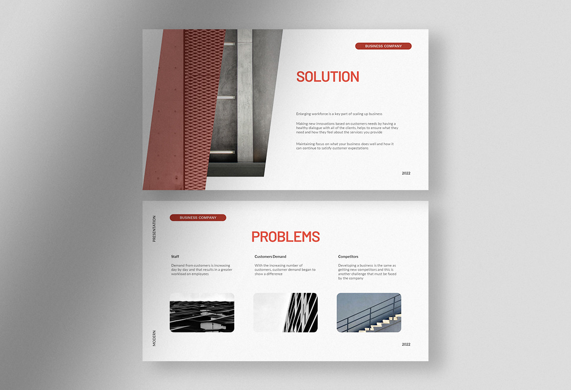 Greuze - Clean Modern Business Pitch Deck Presentation Greuze - Clean Modern Business Pitch Deck Presentation