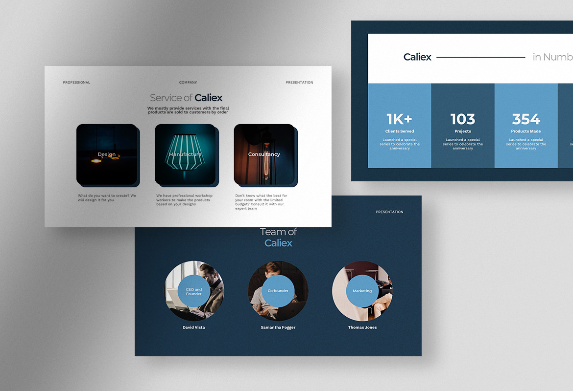 Caliex - Deep Blue Sea Professional Company Presentation Caliex - Deep Blue Sea Professional Company Presentation