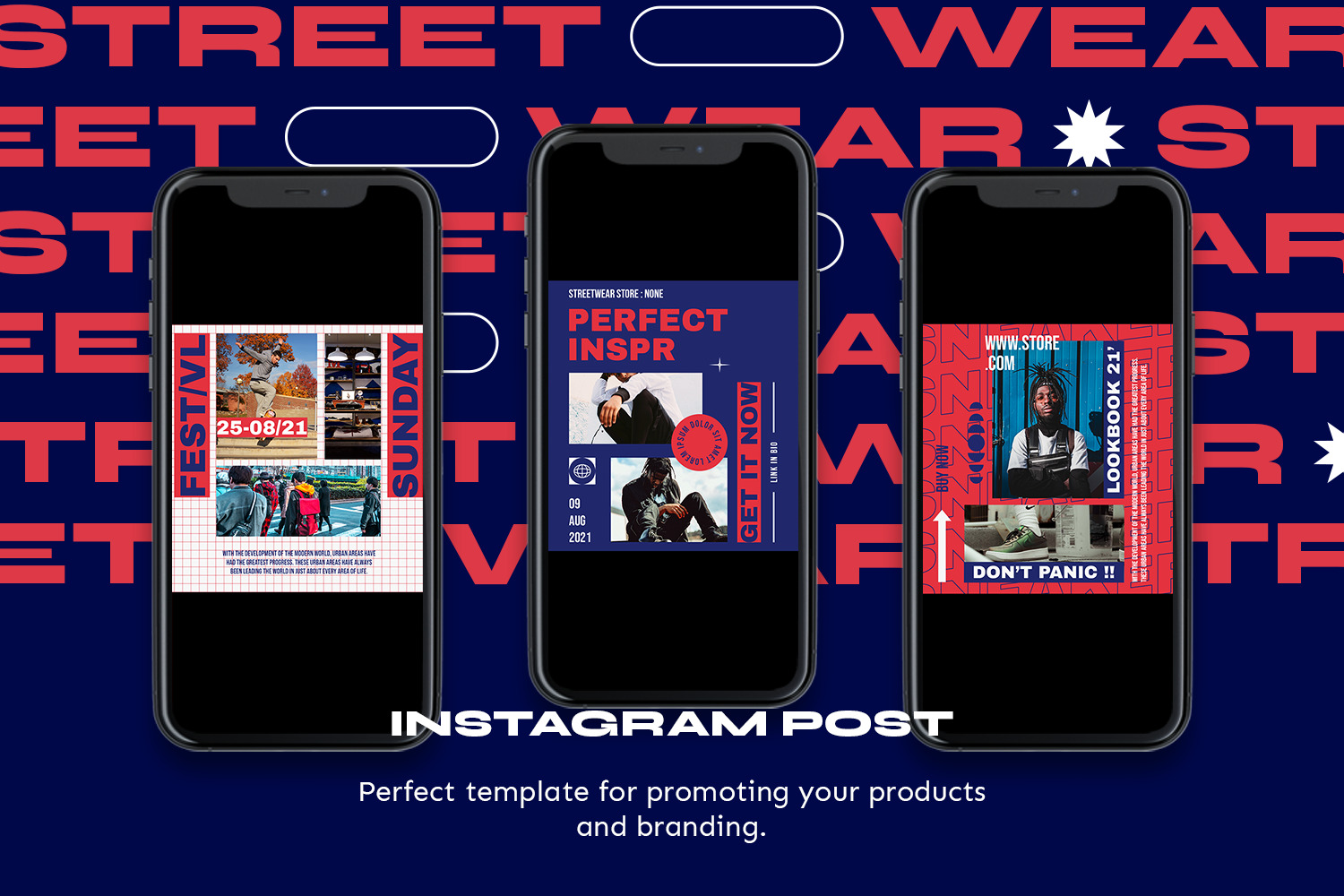 Horribla Instagram Template Horribla Instagram Template
