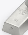 Two Silver Bars Mockup