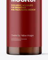 Amber Cosmetic Bottle Mockup Amber Cosmetic Bottle Mockup