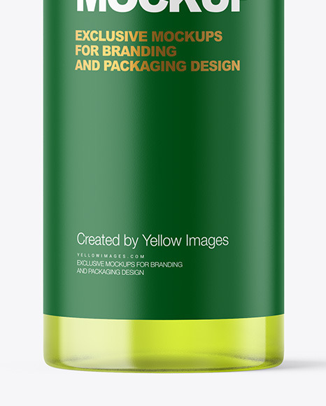 Color Plastic Cosmetic Bottle Mockup Color Plastic Cosmetic Bottle Mockup