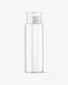 Clear Cosmetic Bottle Mockup